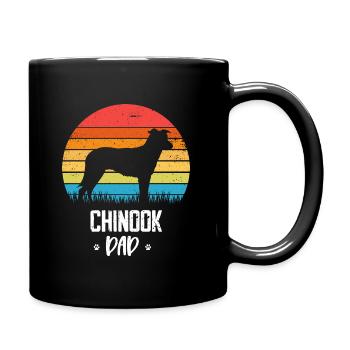 Chinook Dog - Full Colour Mug - black - Right