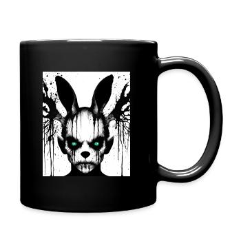 Death Metal Horror Fan Artwork Skulls Skull Art G - Mug uni - noir - Droite