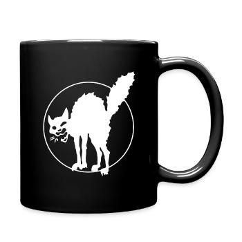 Anarchy Cat - Full Colour Mug - black - Right