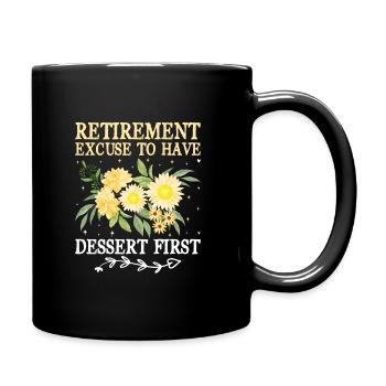 Grand-mère retraitée Pension de retraite Grand-mère Reti - Mug uni - noir - Droite