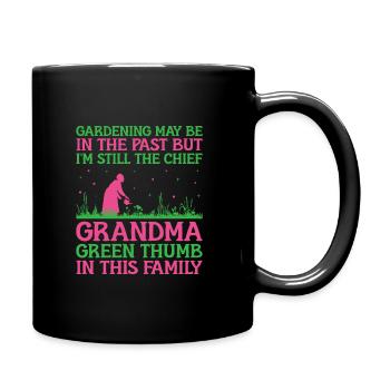 Jardinier Grand-mère à la retraite Retraité Jardinier Garde - Mug uni - noir - Droite