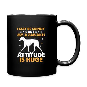 Azawakh Dog Owner Arabian Greyhound Tuareg Sloughi - Full Colour Mug - black - Right