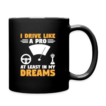 Permis de conduire passé Nouveau permis de conduire S - Mug uni - noir - Droite