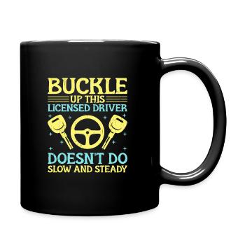 Driving License Passed New Driver Permit Driving S - Full Colour Mug - black - Right
