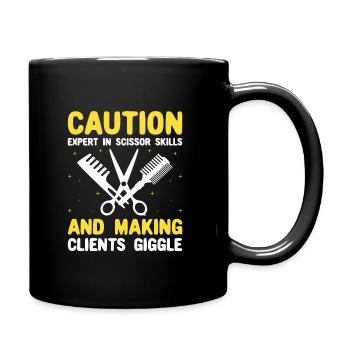 Coiffeur Coiffeur Coiffeur Coiffure Coiffure - Mug uni - noir - Droite