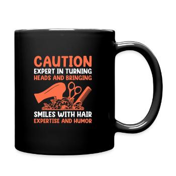 Coiffeur Coiffeur Coiffeur Coiffure Coiffure - Mug uni - noir - Droite