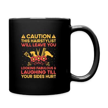 Coiffeur Coiffeur Coiffeur Coiffure Coiffure - Mug uni - noir - Droite