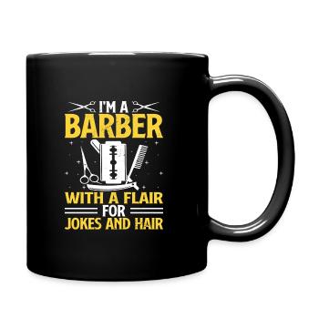 Coiffeur Coiffeur Coiffeur Coiffure Coiffure - Mug uni - noir - Droite