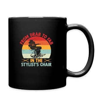 Coiffeur Coiffeur Coiffeur Coiffure Coiffure - Mug uni - noir - Droite