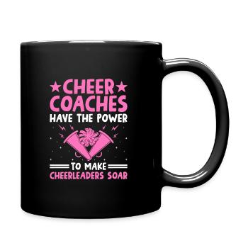 Cheerleading Coach Cheer Coach Cheerleader Cheer T - Mug uni - noir - Droite