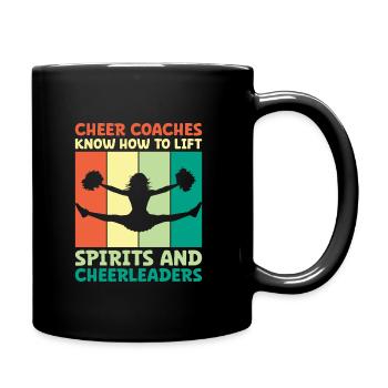 Cheerleading Coach Cheer Coach Cheerleader Cheer T - Mug uni - noir - Droite