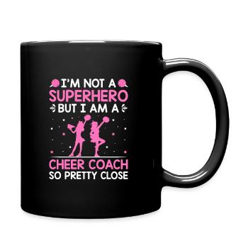 Cheerleading Coach Cheer Coach Cheerleader Cheer T - Mug uni - noir - Droite