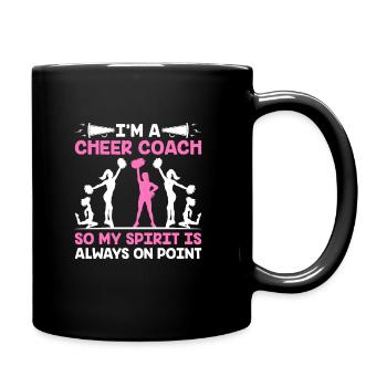 Cheerleading Coach Cheer Coach Cheerleader Cheer T - Mug uni - noir - Droite