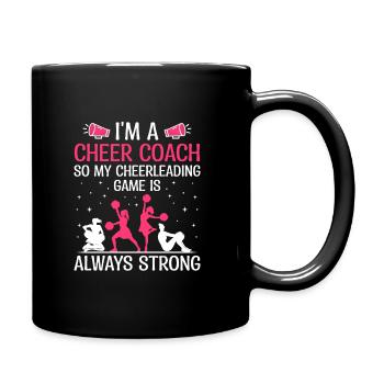Cheerleading Coach Cheer Coach Cheerleader Cheer T - Mug uni - noir - Droite