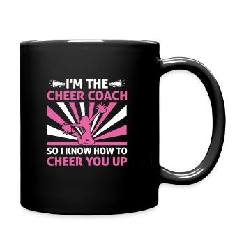 Cheerleading Coach Cheer Coach Cheerleader Cheer T - Mug uni - noir - Droite