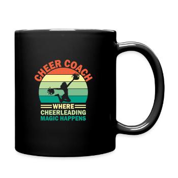 Cheerleading Coach Cheer Coach Cheerleader Cheer T - Mug uni - noir - Droite