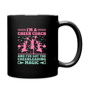 Cheerleading Coach Cheer Coach Cheerleader Cheer T - Mug uni - noir - Droite