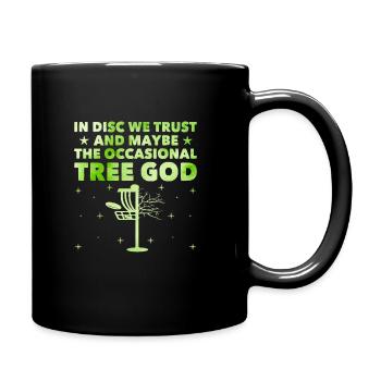Disc Golf Player Disc Golfer Frisbee Player Par Pu - Mug uni - noir - Droite