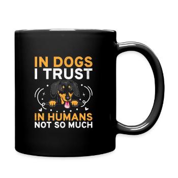 Dresseur de chiens Formation de chiens Chiens Soins pour animaux de compagnie Pr - Mug uni - noir - Droite