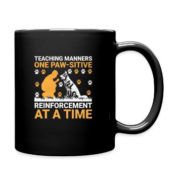 Dresseur de chiens Dressage de chiens Dressage de chiens Soins aux animaux de compagnie Pr - Mug uni - noir - Droite