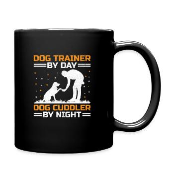 Dresseur de chiens Dressage de chiens Dressage de chiens Soins aux animaux de compagnie Pr - Mug uni - noir - Droite