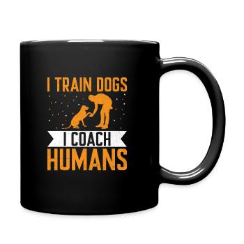 Dresseur de chiens Formation de chiens Chiens Soins pour animaux de compagnie Pr - Mug uni - noir - Droite