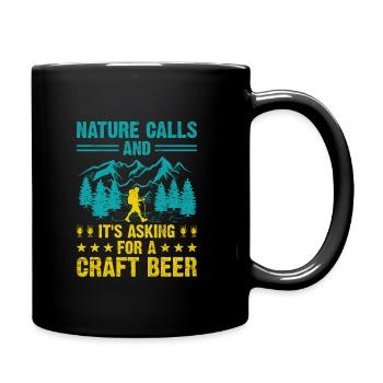 Wandern Bergsteigen Trekking Natur Outdoor Alco - Tasse einfarbig - Schwarz - Rechts