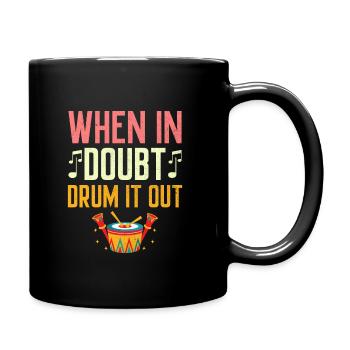 Drum Corps Marching Band Drum Corp Music Percussio - Tasse einfarbig - Schwarz - Rechts