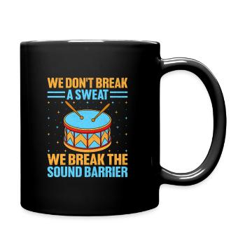 Drum Corps Marching Band Drum Corp Music Percussio - Tasse einfarbig - Schwarz - Rechts