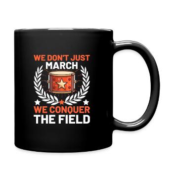 Drum Corps Marching Band Drum Corp Music Percussio - Tasse einfarbig - Schwarz - Rechts