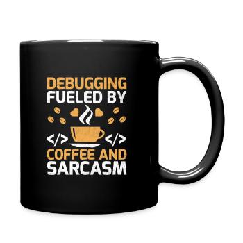 Café Codage Programmeur Codeur Développeur Nerd Coff - Mug uni - noir - Droite