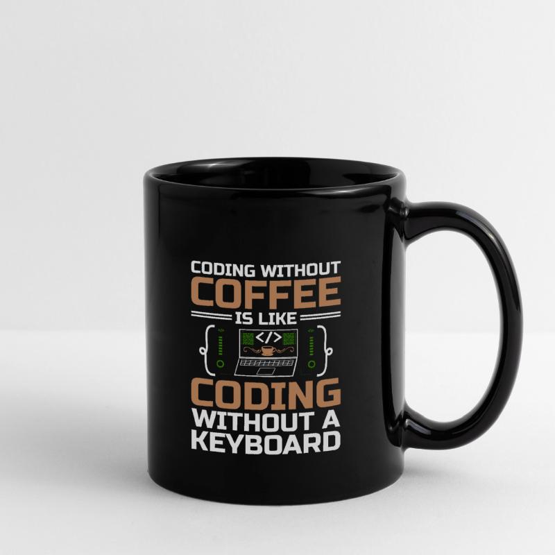 Café Codage Programmeur Codeur Développeur Nerd Coff Mug uni