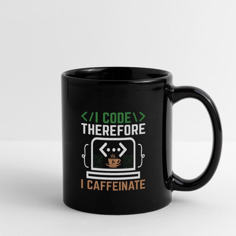 Café Codage Programmeur Codeur Développeur Nerd Coff Mug uni
