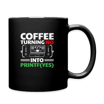 Café Codage Programmeur Codeur Développeur Nerd Coff - Mug uni - noir - Droite