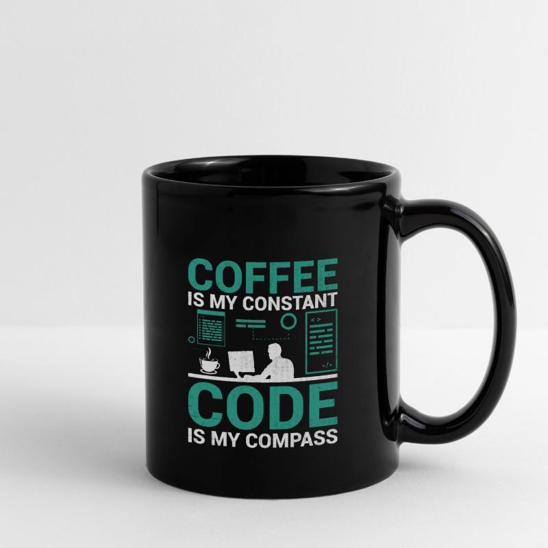 Café Codage Programmeur Codeur Développeur Nerd Coff Mug uni