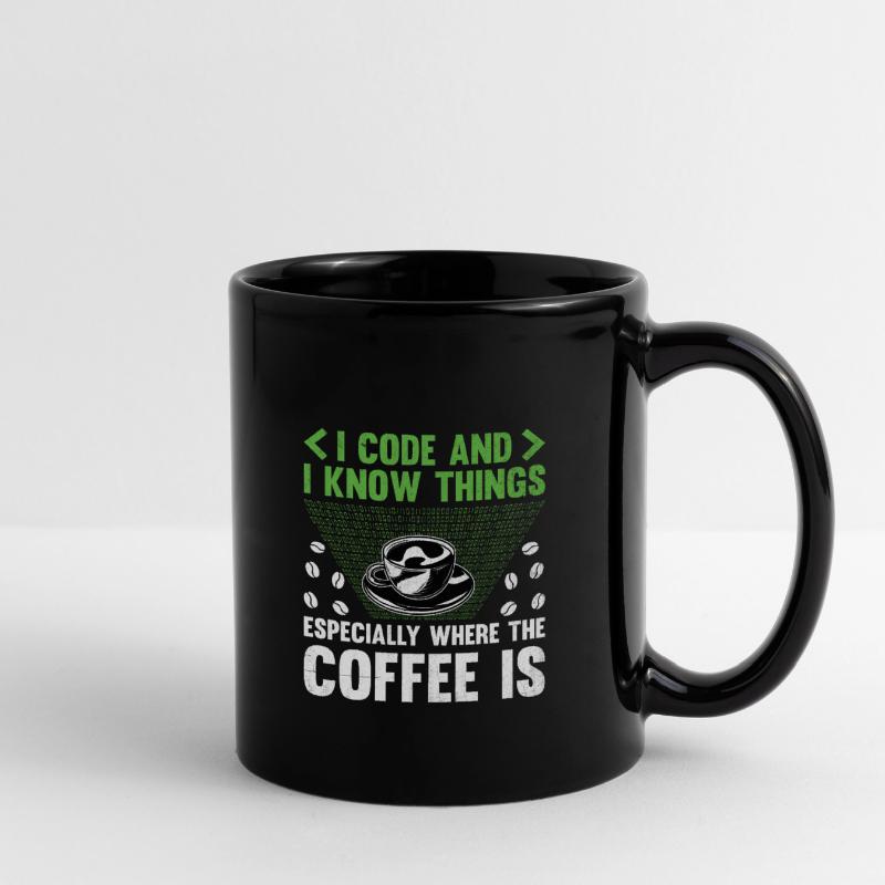 Café Codage Programmeur Codeur Développeur Nerd Coff Mug uni