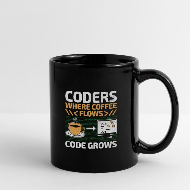 Café Codage Programmeur Codeur Développeur Nerd Coff Mug uni