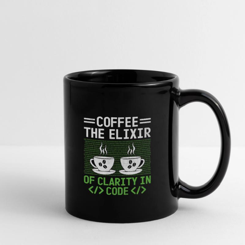 Coffee Coding Programmer Coder Developer Nerd Coff Full Colour Mug