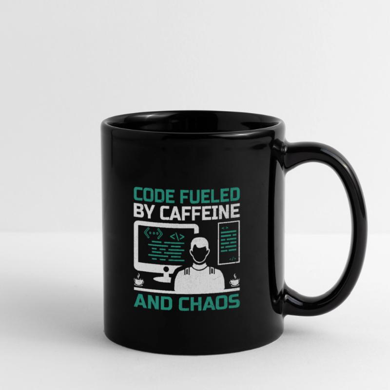 Kaffee-Codierung Programmierer Programmierer Entwickler Nerd Coff Tasse einfarbig