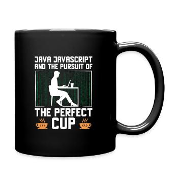 Coffee Coding Programmer Coder Developer Nerd Coff - Full Colour Mug - black - Right