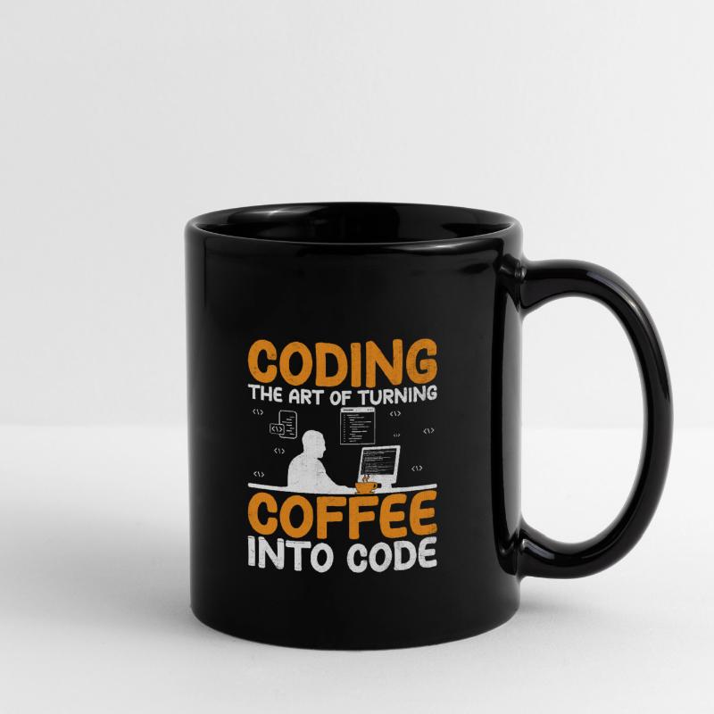 Café Codage Programmeur Codeur Développeur Nerd Coff Mug uni