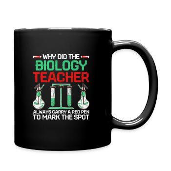 Professeur de sciences Professeur d’école Biologie Chimie P - Mug uni - noir - Droite