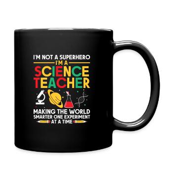 Science Teacher School Teacher Biology Chemistry P - Full Colour Mug - black - Right