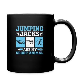 Sportlehrer Sportlehrer Schullehrer - Tasse einfarbig - Schwarz - Rechts