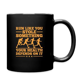 Physical Education Teacher PE Teachers School Spor - Full Colour Mug - black - Right