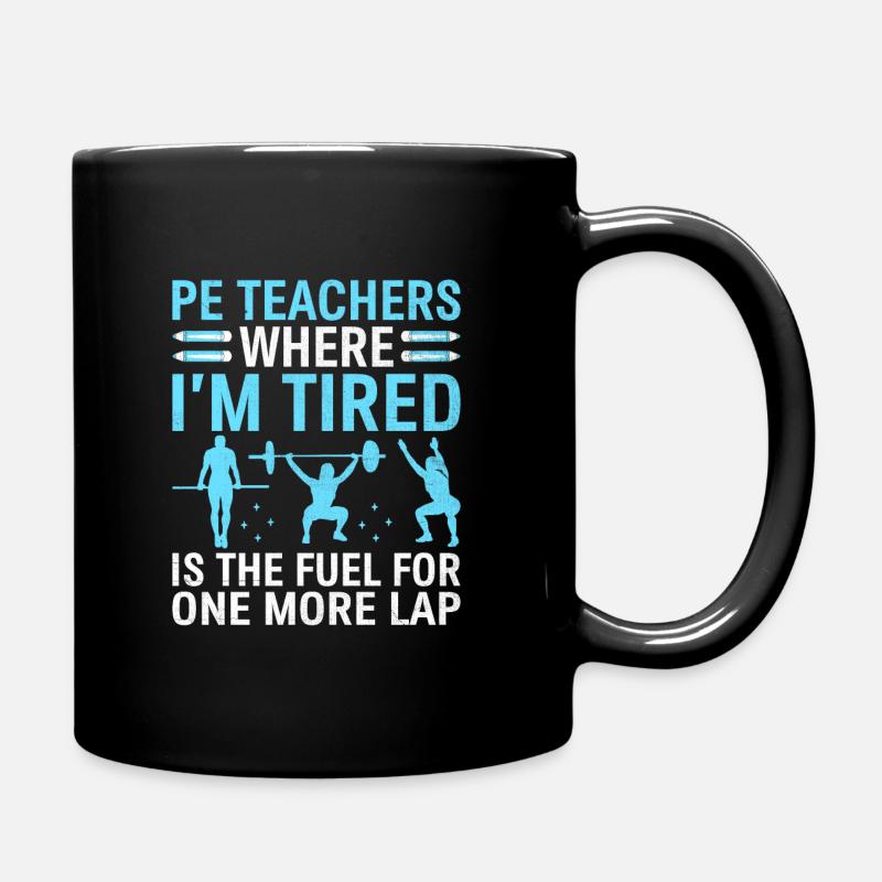 Sportlehrer Sportlehrer Schullehrer - Tasse einfarbig - Schwarz