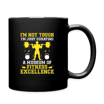 Sportlehrer Sportlehrer Schullehrer - Tasse einfarbig - Schwarz - Rechts