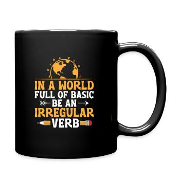 Foreign Language Teacher School Languages Teachers - Full Colour Mug - black - Right