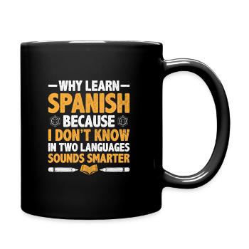 Professeur de langues étrangères École Professeurs de langues - Mug uni - noir - Droite