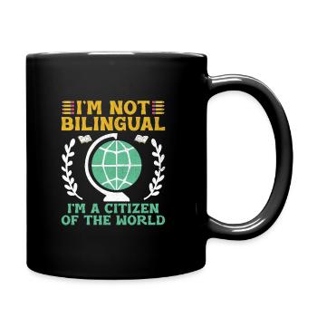 Foreign Language Teacher School Languages Teachers - Full Colour Mug - black - Right